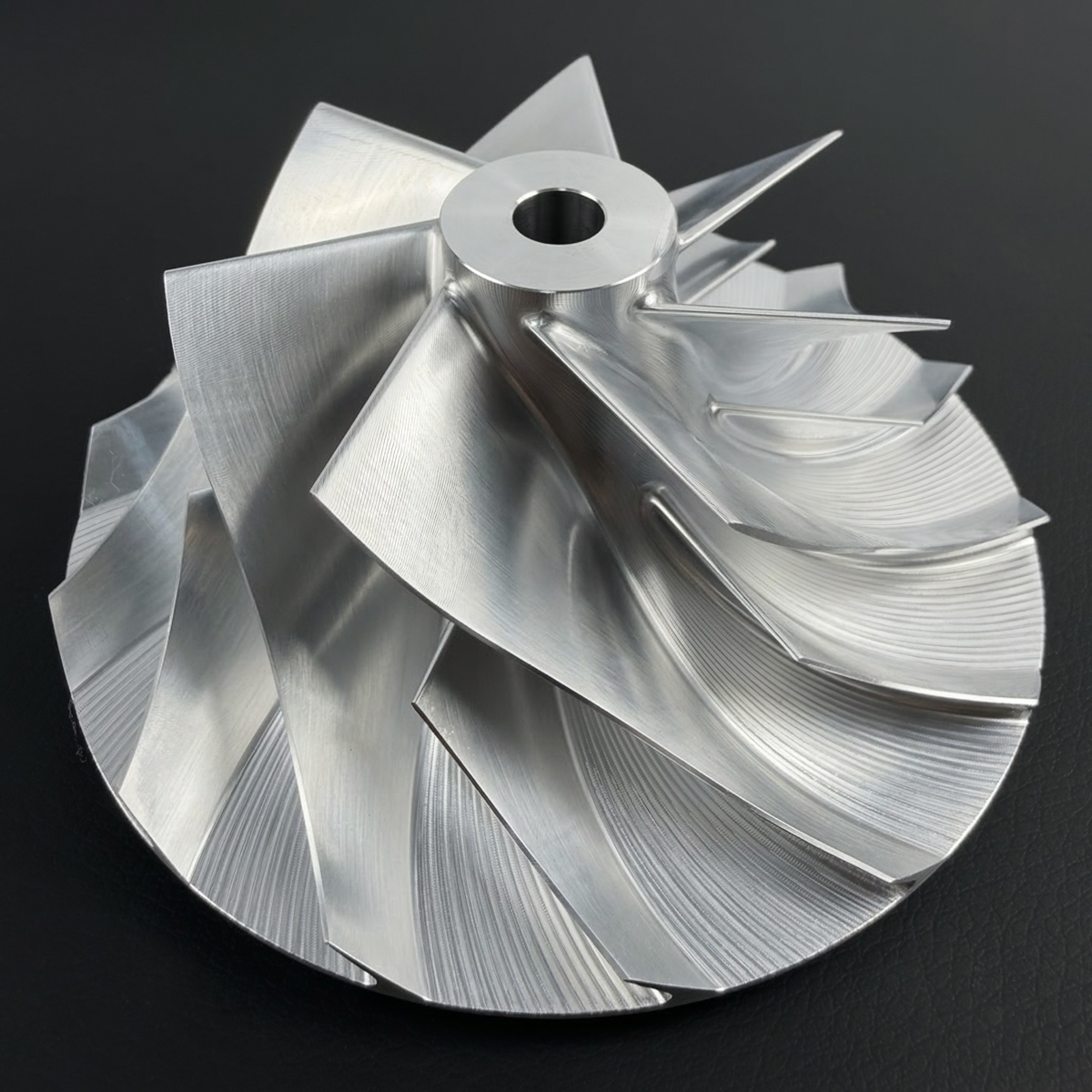Rotor Billet HX55 67mm 7+7 Paletas Volvo FH13 para Turbina - Imagem 3